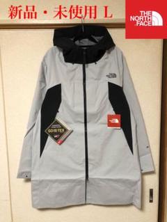 【新品】THE NORTH FACE ノースフェイス レインコート 灰 L