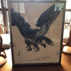 水墨画 眼光鋭く獲物を狙い襲いかかる間際の構図 m78070307733_1.jpg?1629949310