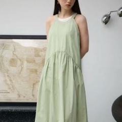 AZUL BY MOUSSY ホルターギャザーワンピース