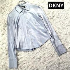 DKNYダナキャランニューヨーク シルクブラウス