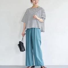 2025年最新】ワイドパンツ グリーンレーベルの人気アイテム