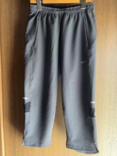 Nike トレーニングパンツ グレー メッシュパネル付き