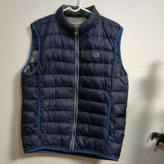 トミー ヒルフィガー TOMMY HILFIGER ダウンベスト （ネイビー