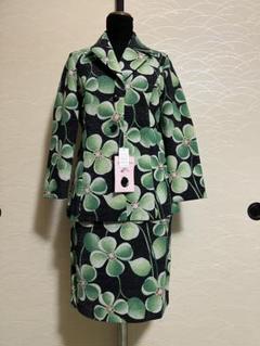 未使用プラダPRADAジャガードCLOQUET FLOWER セットアップスーツ