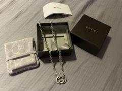 GUCCI インターロッキング 吊り型 ダブルg ネックレス