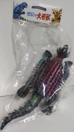 マルサン　メタリカシリーズ　ゴジラの逆襲版アンギラスソフビ マルサン メタリカシリーズ ゴジラの逆襲版アンギラスソフビ