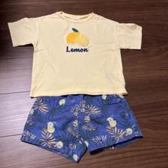 BREEZE レモンプリント Tシャツとショートパンツ セット 100 男の子