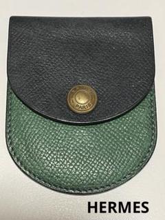 HERMES ダークグリーン コインケース 美品 HERMES エルメス ルヴァンキャトル コインケース グリーン