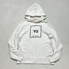 【Y-3 × adidas】フーデットロゴ パーカー　Sサイズ／ホワイト