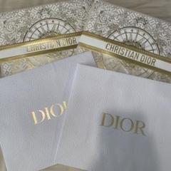 Dior ギフト袋 大判 ホワイト/限定デザイン 4つセット - メルカリ