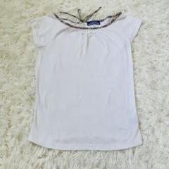BURBERRY バーバリー　ブルーレーベル　チェック　Tシャツ　フレンチスリー