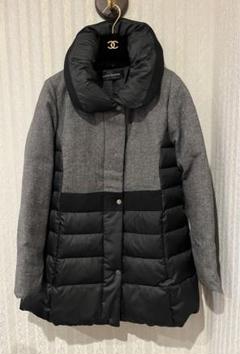 LAPINE BLANCHE ラピーヌブランシュ 異素材 ウール ダウンコート