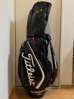 ⭐️タイトリスト本物スタンドキャディバッグ 黒9.0型アスリートプロモデル中古良品 Titleist タイトリスト 9 0型 アスリートプロモデル/スタンド