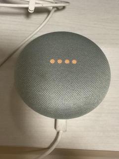 Google ホーム ミニ スマートスピーカー グレー - メルカリ