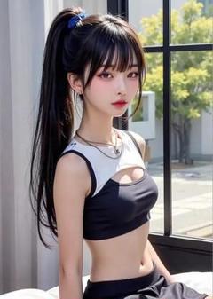 AI美少女 コスプレ 下着 サイズを選べる 高画質 ポスター S-0809