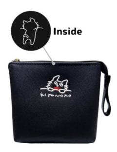 キヨ猫 ショルダーバッグ、缶バッジ、ラバーバンド、ステッカー まとめ売り キヨ猫マスコット4点+シャカシャカ+ステッカー4種+