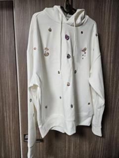 米津玄師　宝石パーカー　White　白 宝石パーカー / WHITE – KENSHI YONEZU ONLINE STORE