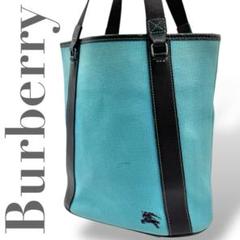 希少✨️Burberry ナイロン バケットバッグ 筒型 トートバッグ 水色 楽天市場】【中古】【バッグ】BURBERRY バーバリー ブルー