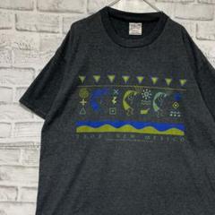USA製90sヴィンテージTシャツ！シングルステッチ　グレー半袖古着　XL717