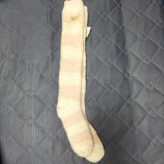 新品　ジェラートピケ　ピンク ロングソックス