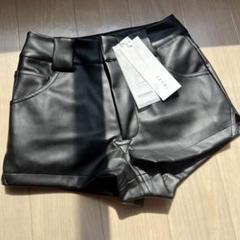 ショップレビュー ランキング juemi ジュエミ black/s レザーパンツレザーショートパンツ パンツ