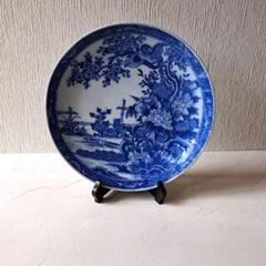 印判皿 30cm 中皿 アンティーク 骨董品 古道具 古美術 - メルカリ