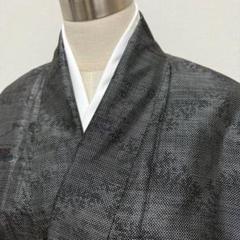 KN3723 大島紬 身丈146.5cm 着物 正絹