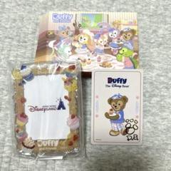 香港 ディズニー フォトフレーム キーチェーン アクリルスタンド ダッフィー