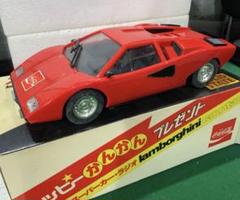 安い 昭和 激レア品 スーパーカーラジオ 限定 非売品 カウンタック ミニカー