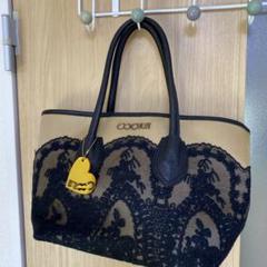 COOLA TIQUESレーススタッズハンドバッグ レザー y2k