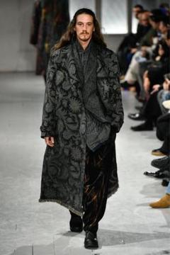 yohjiyamamoto pour homme 23AW 墨染シャツ