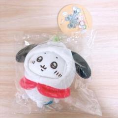 ハチワレ マスコット サンリオコラボ ポチャッコ ちいかわ×サンリオキャラクターズ ぷちミニフードマスコット
