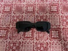 【新品未使用】PRADA ブラック サングラス オクタゴナル