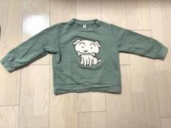 クレヨンしんちゃん 5L トレーナー 新品 シロ 犬 スウェット オリーブ クレヨンしんちゃん 5L トレーナー 新品 シロ 犬 スウェット
