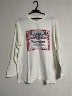 90's Budweiser Beer L/S T-shirt Black SIZE XL 90年代