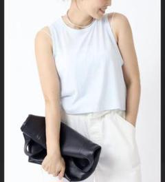 Deuxieme Classe CELERI/セルリCROPPED タンクトップ