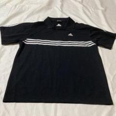 adidas アディダス　ポロシャツ Lサイズ