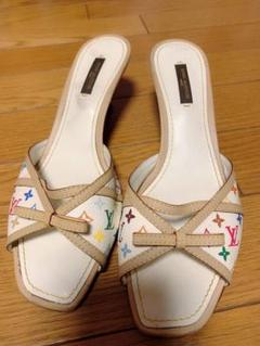 LOUIS VUITTON マルチカラー サンダル