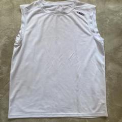 速乾！白色ランニングシャツ