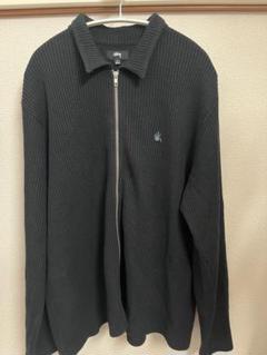 トップス Stussy Big Thermal Zip ShirtBlack Stüssy: Men's Big Thermal Zip Shirt (Black) | DSMNY E-SHOP