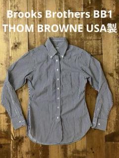 Brooks Brothers ボタンダウンシャツ ストライプ BB1 USA製