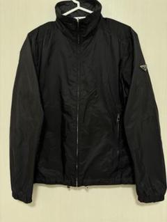 PRADA トライアングルロゴ　SGH057 リバーシブルブルゾン PRADA トライアングルロゴ SGH057 リバーシブルブルゾン - メルカリ