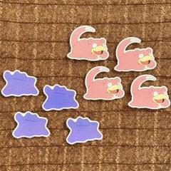 ポケモン ポケットモンスター ヤドン メタモン ステッカー 8枚セットのサムネイル