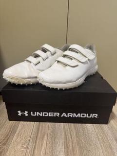 UNDER ARMOUR 野球シューズ ホワイト