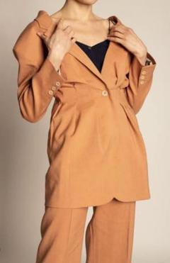 JACQUEMUS テーラードジャケット ブラウン 2025年最新】JACQUEMUS テーラードジャケットの人気アイテム