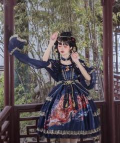 LO522 lolita オリジナル 洋服 ロリータ ワンピース 同人