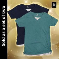 Sold as a set of two Tシャツ 2枚セット M シンプル