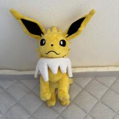 ポケモンセンター　キャンバス　ぬいぐるみ　サンダース　タグ付き 期間限定 数量限定 キャンバス ポケモンセンター ぬいぐるみ