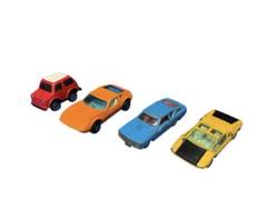 古*車様 トミカ コレクション セット　チョロQ 電車おまけ　GWまでの出品 ちびっこチョロQ & チョロQ HG 4台セット NISSAN 日産
