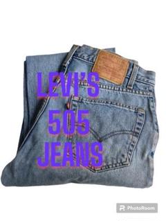 HB210 LEVI'S 505 Ｗ34 Ｌ31 ジーンズ デニムパンツ 古着